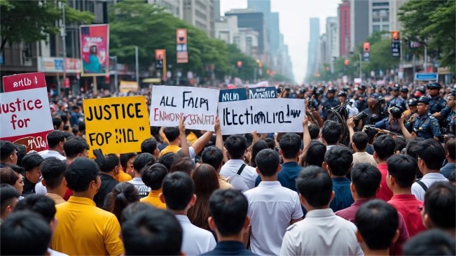 Demo 25 Agustus 2025. (Meta AI)